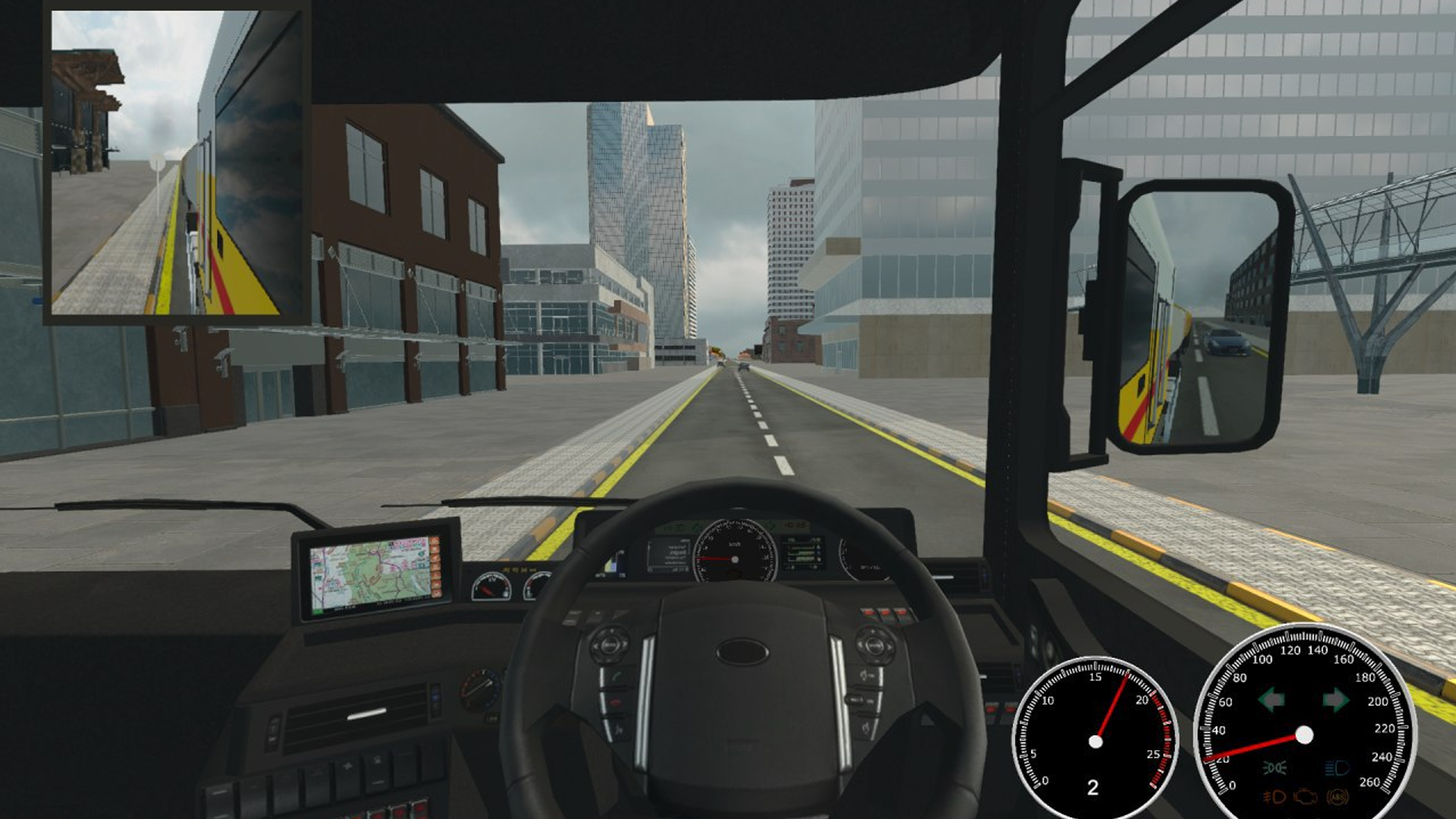 Truck Driving Simulation for a Global IOC